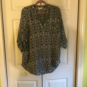Lush tunic style shirt